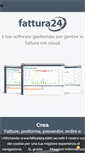 Mobile Screenshot of fattura24.com